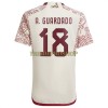 Original Fußballtrikot Mexiko A.GUARDADO 18 Auswärtstrikot WM 2022 Für Herren